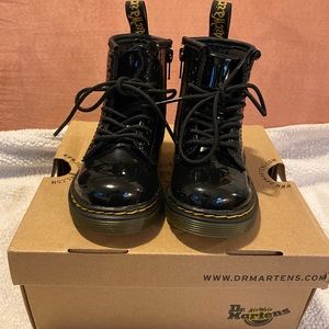 Toddler Dr Martens Patent Boot